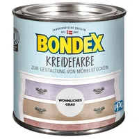Bondex Kreidefarbe Wohnliches Grau 0,5 l