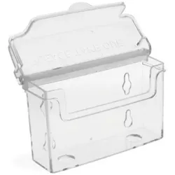 Visitenkartenbox outdoor wetterfest mit Deckel