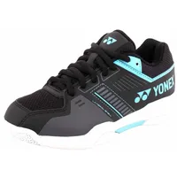 Yonex Badmintonschuhe Strider Flow 2025 (Schnürsenkel) schwarz/blau Kinder