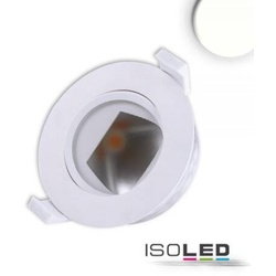 LED Einbaustrahler Außen asymmetrisch COB weiß 8W IP44 neutralweiß dimmbar EEK G [A-G]