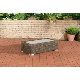 CLP Madeira Gartentisch 110 x 60 x 33 cm grau