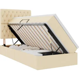vidaXL Bett Aufbewahrungsbett 100 x 200 cm