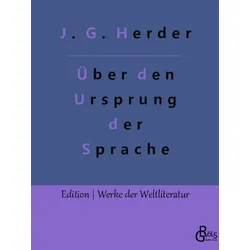 Abhandlung über den Ursprung der Sprache