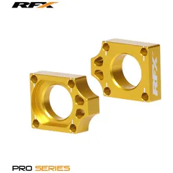 RFX Pro Kettenspanner (Gelb) - Suzuki RMZ250/450