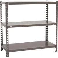 simonclick Simonrack Metallregal Ohne Schrauben Grau 900x1000x300 Mm