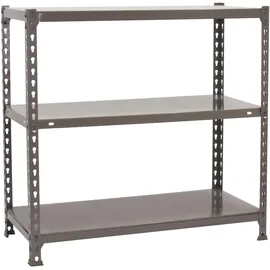 simonclick Simonrack Metallregal Ohne Schrauben Grau 900x1000x300 Mm
