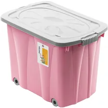 Pafen Piraten Spielzeugkiste 58 x 42 x 37,5 cm 1-tlg. rosa