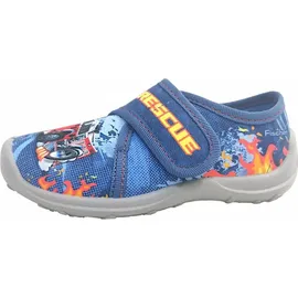 Fischer Markenschuh Hausschuh Blau 29