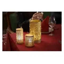 Duni Kerzenhalter Bliss 140 x Ø 75 mm gold