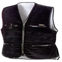 teXXor Vega, gefütterte Breitcordweste XXL, schwarz, 4200