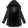 Ragwear Damen, warme Winterjacke kurz wasserdicht mit Kapuze Zuzka Winter Black22 Gr. XS - XS