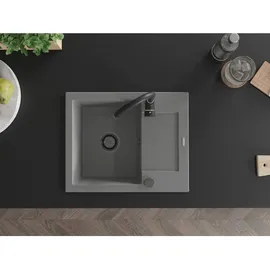 Mexen Enzo Granitspüle 576 x 465 mm Grau