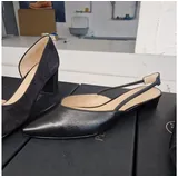 Peter Kaiser Slingpumps in Schwarz 38