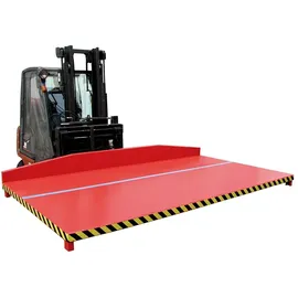 Bauer Südlohn Restgitter-Palette RGP-1, lackiert, Lichtblau