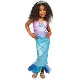 JADEO Partyanzug Meerjungfrau-Kostüm für Kinder lila-blau 110 (3-5 Jahre)