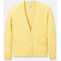 Madeleine Strickjacke mit Zopfmuster Beige 40/42