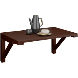 Relaxdays Klapptisch 60 x 40 cm Braun