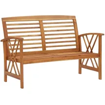 vidaXL Gartenbank 119 x 65 x 83 cm Braun
