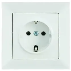 Mutlusan Candela Steckdose Unterputz weiss 21251000201