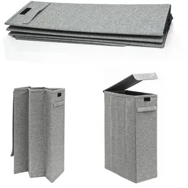 Dune Design DuneDesign Wäschekorb mit Deckel - 20x40x60 Wäschesammler Schmal - Wäsche Nischenregal