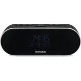 TechniSat DIGITRADIO 53 BT – Premium-Stereo-Radiowecker mit USB-Ladefunktion (DAB+, Bluetooth), Radio, schwarz