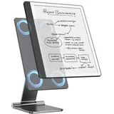 LULULOOK Magnetisch Ständer für Kindle Scribe 10.2''(2024/2022), Faltbar Einstellbar Kindle Scribe Ständer, Alle Aluminium Tragbar Magnet Tablet Ständer Desktop Halterung für Lesen, Schreiben