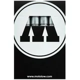 Molotow Pump Marker Chalk (nachfüllbar, 4 mm) 6 Stück metallic silber