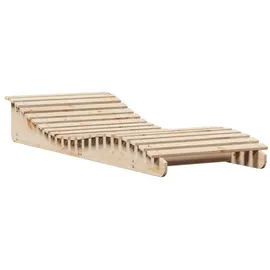 vidaXL Sonnenliege 205 x 80 x 31,5 cm Braun