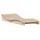 vidaXL Sonnenliege 205 x 80 x 31,5 cm Braun