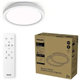 Philips Deckenleuchte 1 LED quadratisch weiß