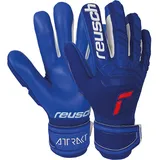 Reusch Unisex Torwarthandschuhe Attrakt Freegel Silver deep Blue/deep Blue 9.5