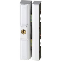 ABUS Dachfenster-Zusatzsicherung DF88 AL0145 - Dachfenstersicherung speziell für Dachenflächenfenster, gleichschließend - ABUS-Sicherheitslevel 8 - 31725 - Weiß