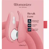 Womanizer Liberty 2 Stimulator Vibrator - Pink
