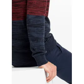 bonprix Kapuzenpullover mehrfarbig Blau/Rot XL