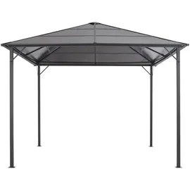 vidaXL Gartenpavillon 3 x 3 m Anthrazit
