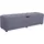 Home Affaire Hockerbank Knobbed Blau/Grau 160 x 42 x 40 cm