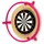König Design Autodarts Dart Scoring System mit LED Ring 6000K & 3x OV9732 Kamera Tracking Set