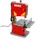 Hecht Holzbandsäge 8925 250 W 1400 mm Sägeband + Parallelanschlag