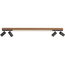 Pure Lines Spot 1 dimmbar Holz/Aluminium 120 x 19 x 16 cm