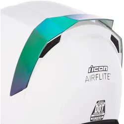 Icon Airflite Heckspoiler verspiegelt, grün für Männer