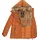 Marikoo Winterjacke Nekoo cognac / hellbraun M