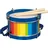 GoKi Kindertrommel Ø 21,5 cm × H 15,1 cm 2 Teile Mehrfarbig 61919