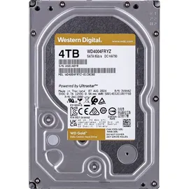 Western Digital Gold 4 TB 3,5" 6 Gb/s