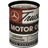 Nostalgic-Art Spardose Ölfass Daimler Truck Motor Oil