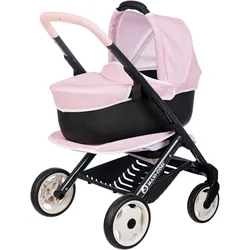 Kombi-Puppenwagen SMOBY "Maxi-Cosi Puppenwagen 3-in-1", rosa, Puppenwagen, KinderB:38,5cm H:64cm T:54,5cm, Kunststoff, Made in Europe, B:38,5cm H:64cm T:54,5cm