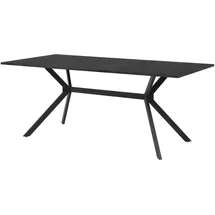 Möbel Kraft Oskar 90 x 75 x 180 cm schwarz