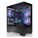 SYSTEMTREFF Gaming PC AMD Ryzen 7 7700X 8x5.4GHz | Nvidia RTX 5060 Ti 8GB DX12 | 1TB M.2 NVMe | 32GB DDR5 RAM | Windows 11 | WLAN Desktop Computer Rechner für Gamer, Zocker & Streamer