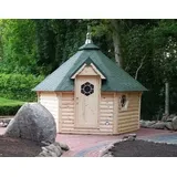 Gartensauna Saunahütte Holzsauna Naturholzsauna Außensauna Outdoor-Sauna