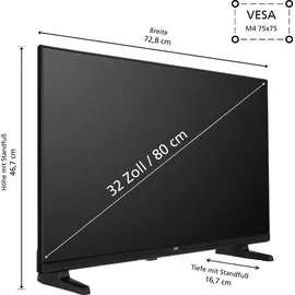 JVC LT-32VAF3355 32" LED Full HD Android Smart TV