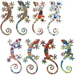 Signes Grimalt  Statuetten und Figuren Eidechsen 8 Verschiedene 8U  in Multicolor, Einheitsgrösse